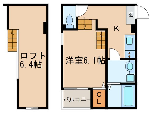 カンファーフォレストの物件間取画像